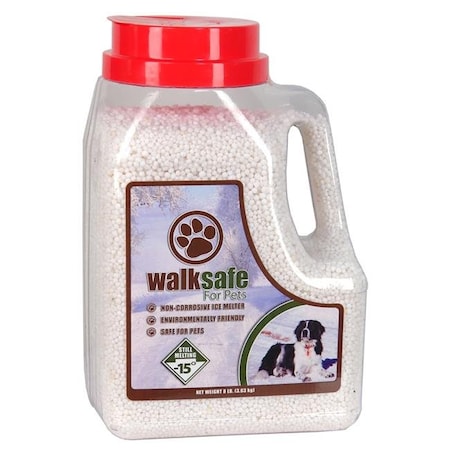 Walk Safe For Pets Walk Safe for Pets WS681J 8 lbs Pet Ice Melting Chemicals Jug WS681J